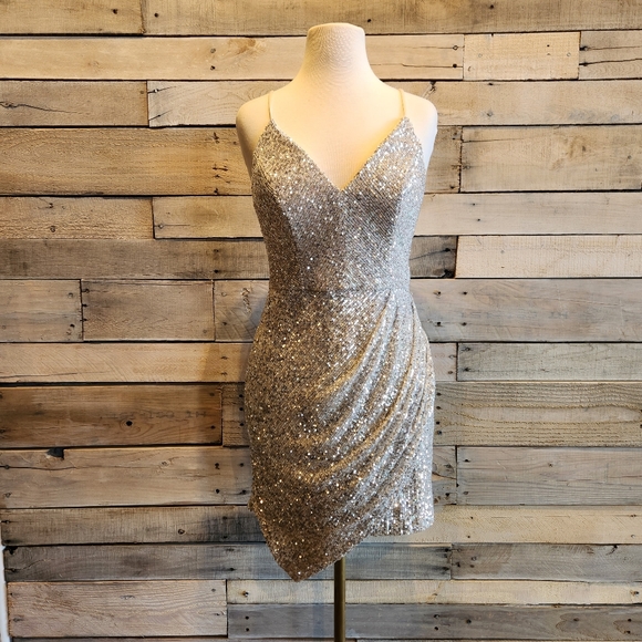 Crystal Sky Dresses & Skirts - Crystal Sky Sequin Mini Dress